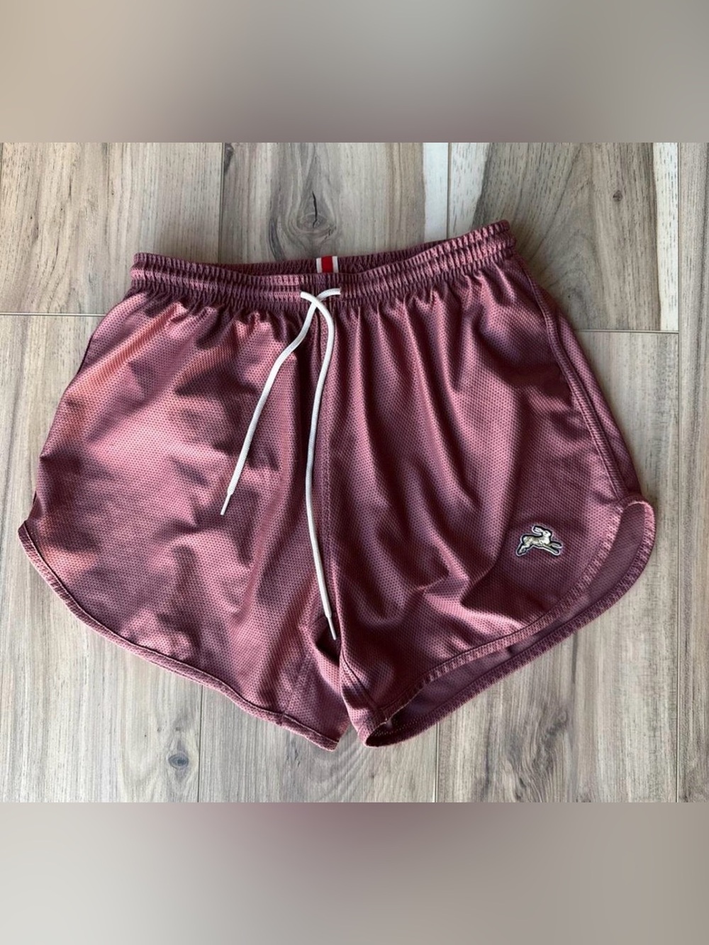 Tracksmith Women’s Maroon Mesh Running Shorts